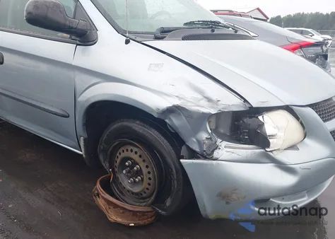 2003 Dodge Grand Caravan Se из США, поврежденный, VIN 1D4GP24363B242572